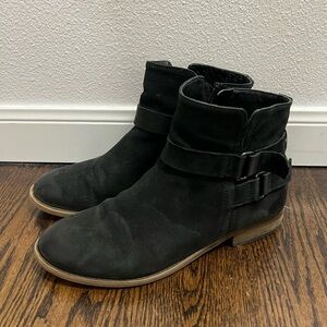 Franco Sarto Women’s Black High Ankle Boots Size 7